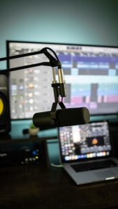 studio musician recording